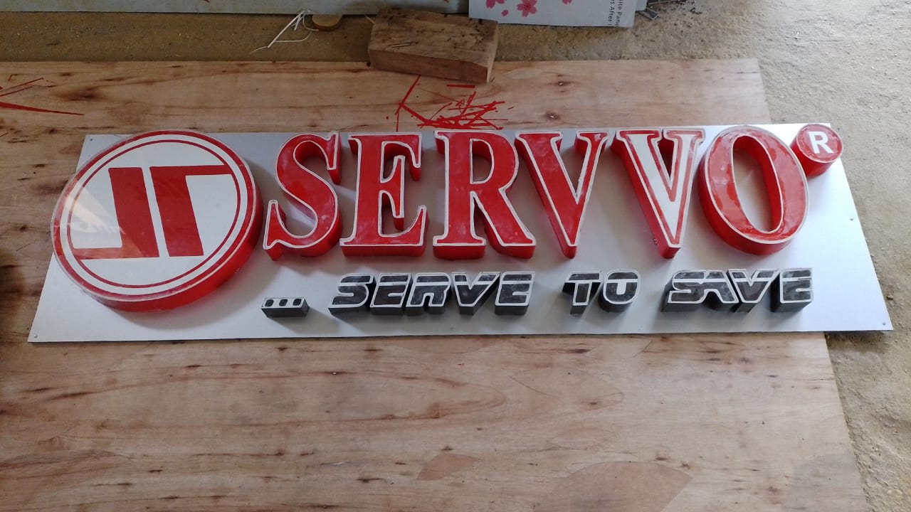 Cetak Cutting Huruf Timbul