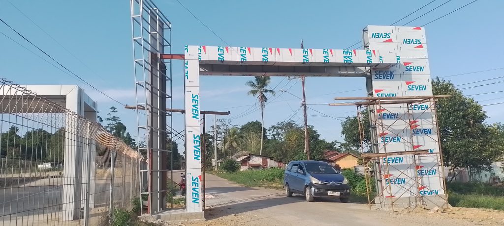 Pembangunan Gapura Minimalis