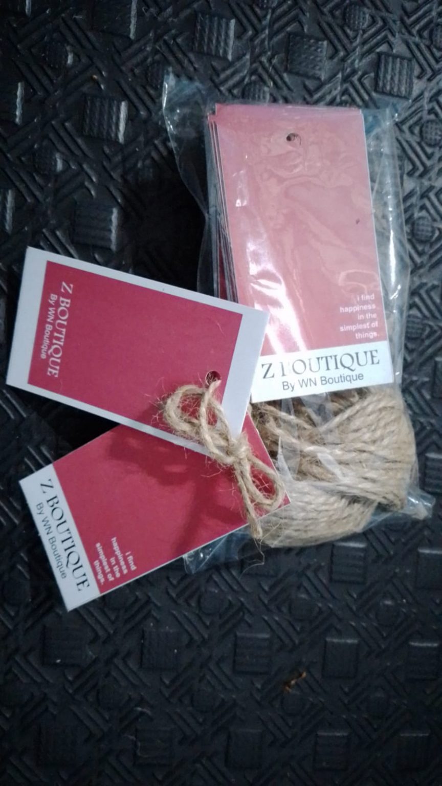 Cetak Lebel Shopping SHop